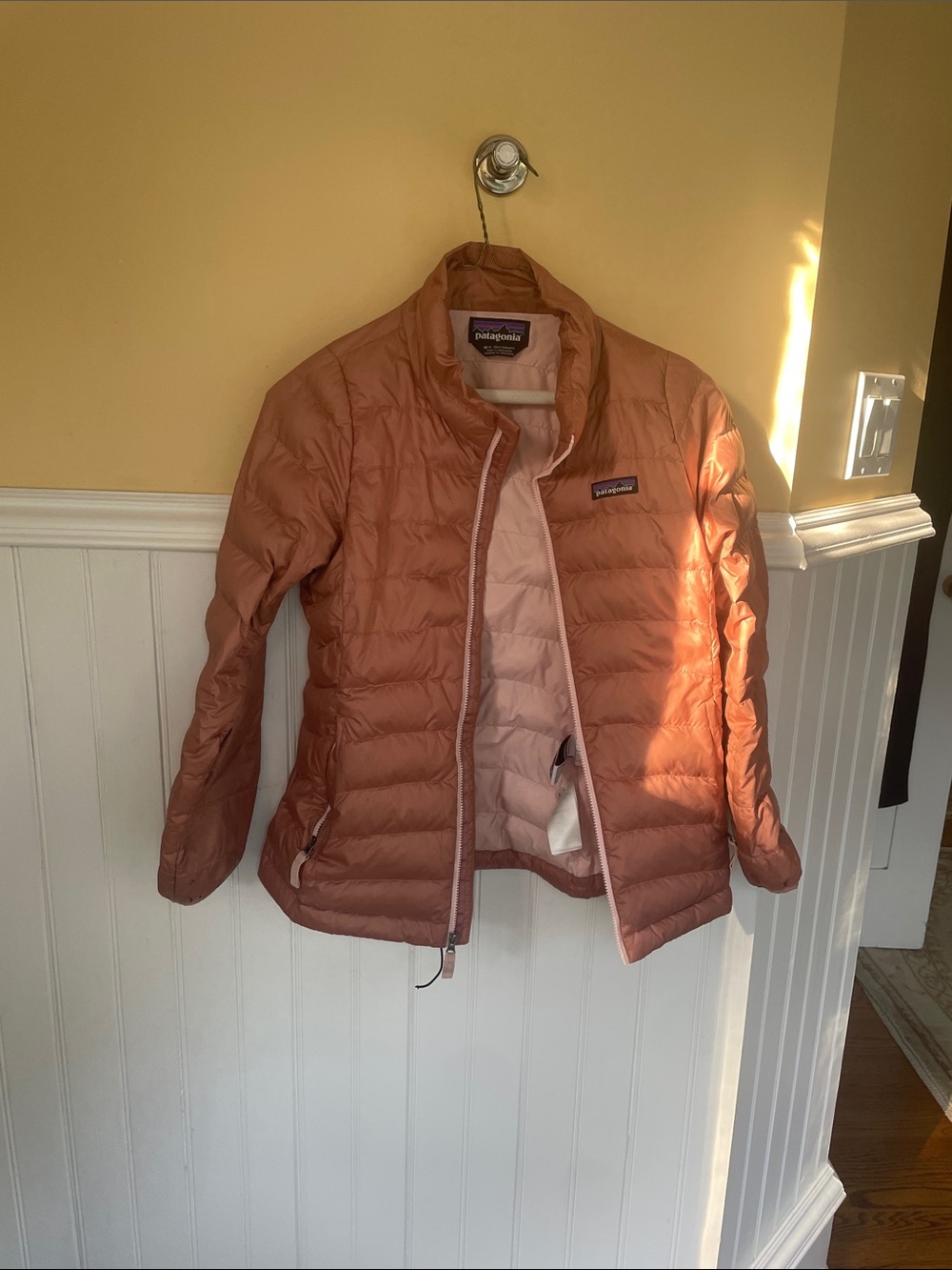 Patagonia kids  Puffer Jacket - Terracotta Peach